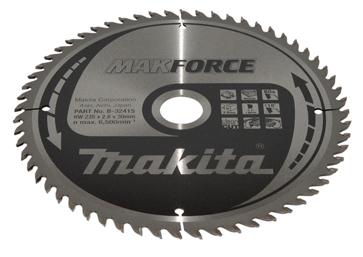 Makita MAKFORCE Sägeb. 235x30x60Z B-32415