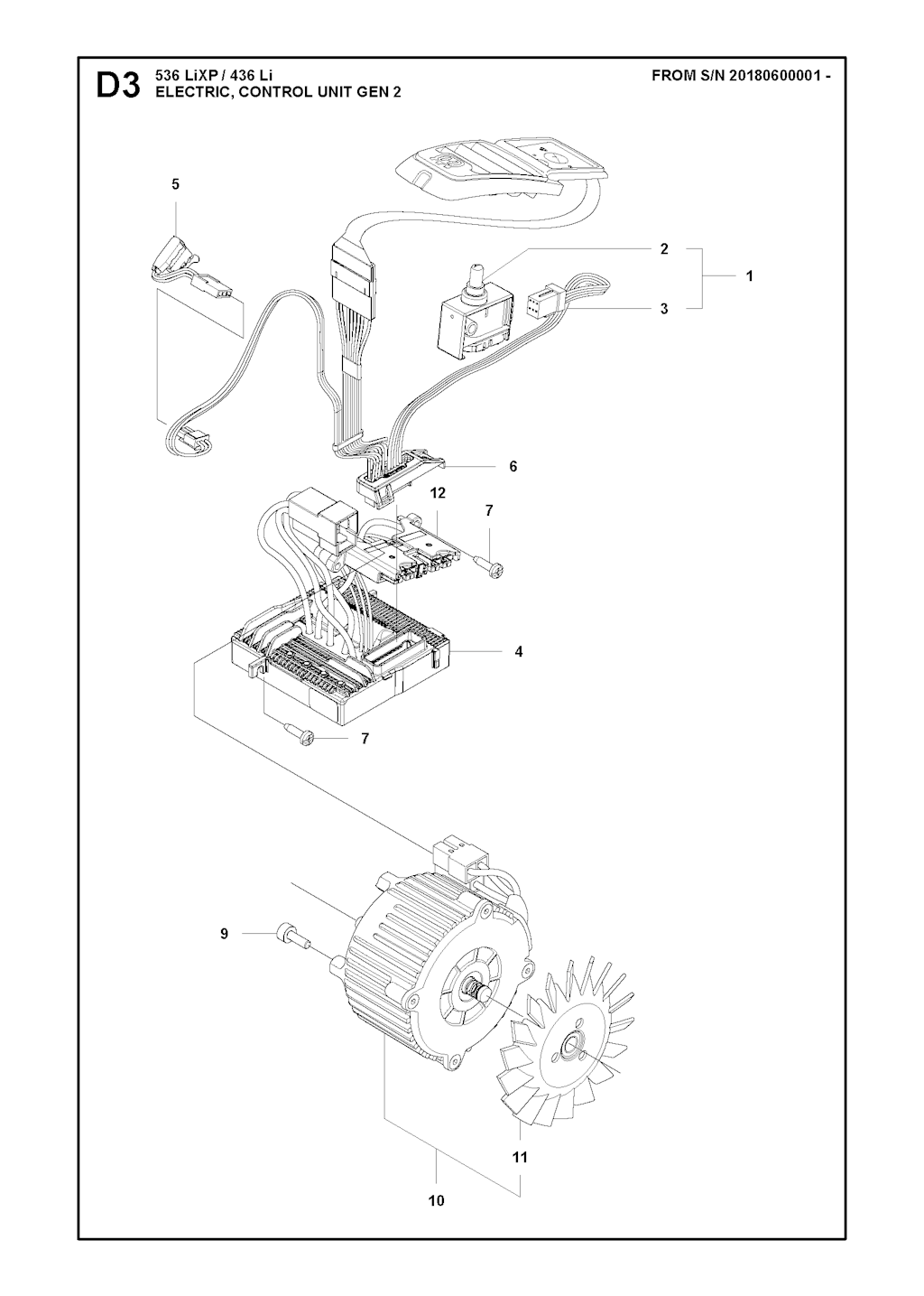 Explosionszeichnung Ersatzteile