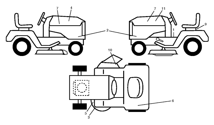 Husqvarna Gartentraktoren 96043022500 GT54CS