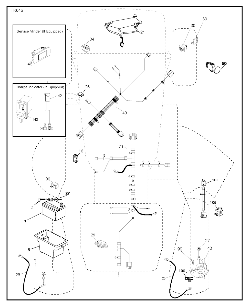 Explosionszeichnung Ersatzteile