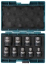 IMPACT BLACK Schlagnuss-Set 9-tlg. 1/2" E-16564