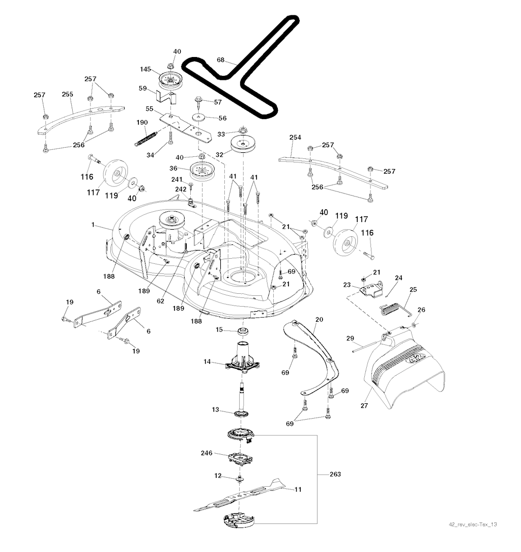 Explosionszeichnung Ersatzteile