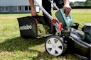 Metabo Akku-Rasenmäher RM 36-18 LTX BL 46 2x 5,2 Ah, Ladegerät ASC 145 Duo