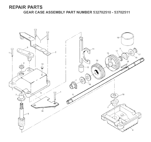 Husqvarna Rasenmäher gelegentliche Nutzung 56 SF, 954066101A, 1994-01