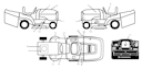 Husqvarna Gartentraktoren 96061033800 CTH2642TE