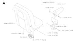 Husqvarna Rider PROFLEX 18, 953522901, 2004-06