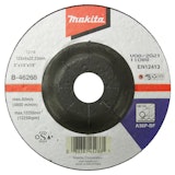 Makita Schruppscheibe 125x6mm Stahl B-46268 Makita Schruppscheibe 125x6mm Stahl B-46268Zubehörbild