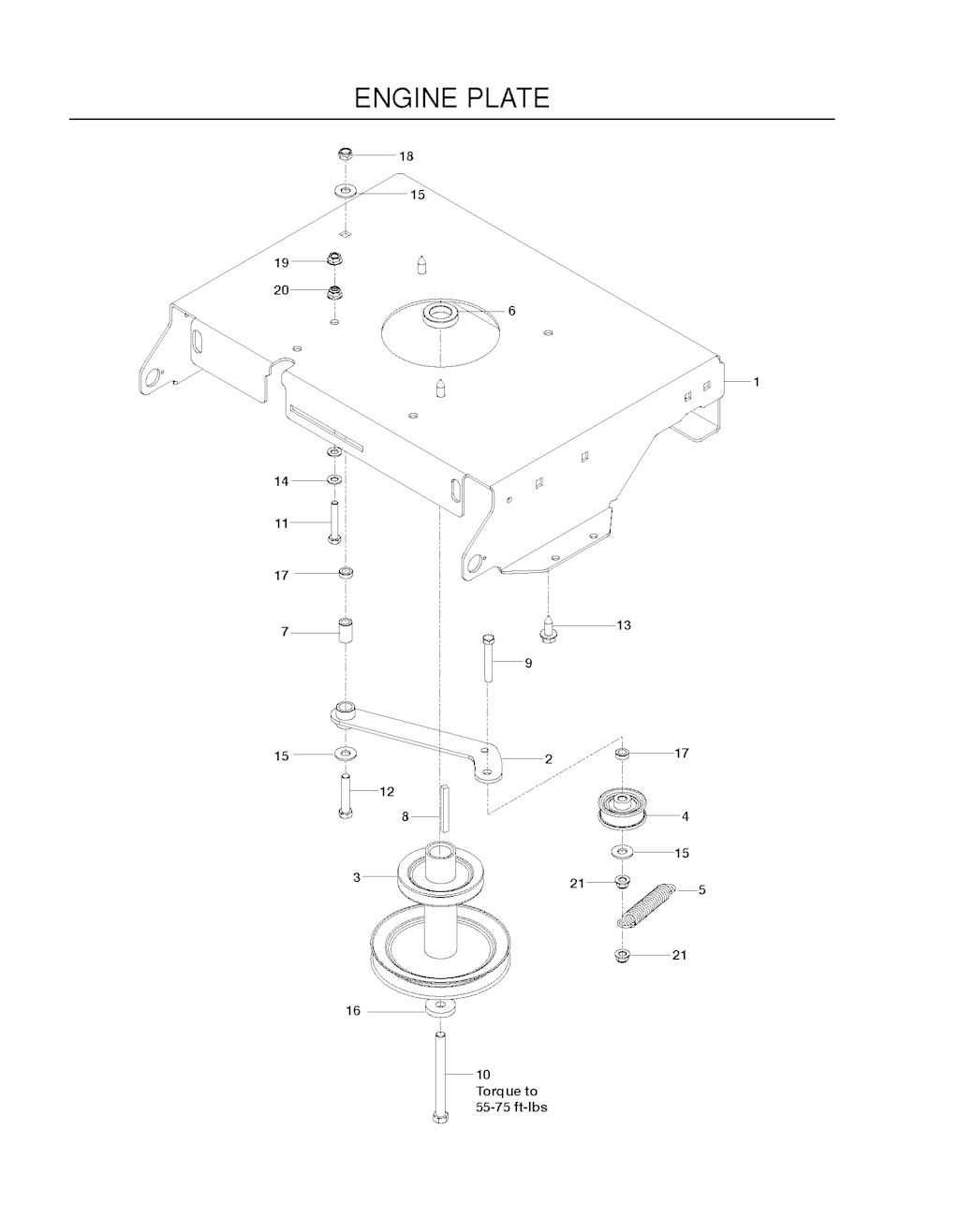 Explosionszeichnung Ersatzteile