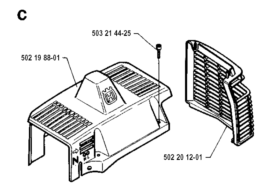 Explosionszeichnung Ersatzteile
