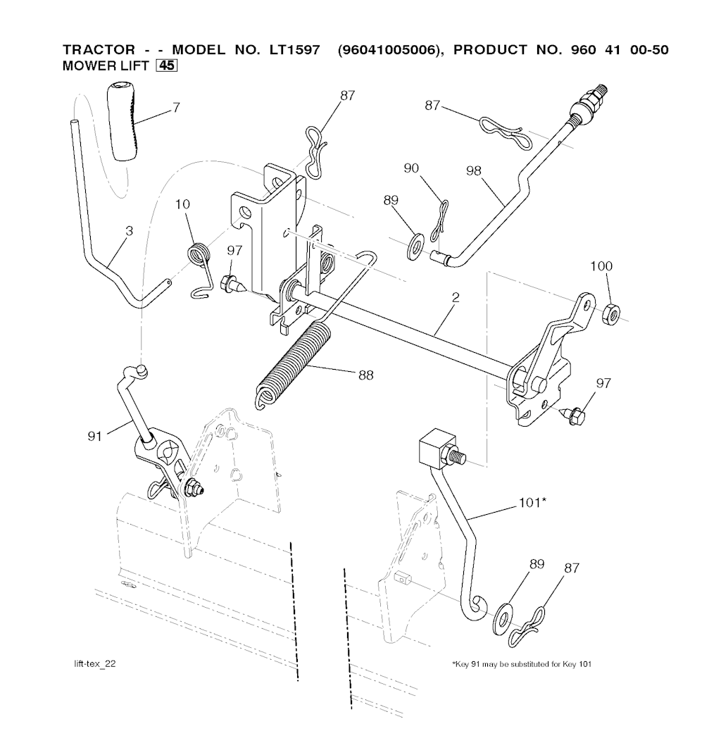 Explosionszeichnung Ersatzteile