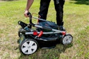 Metabo Akku-Rasenmäher RM 36-18 LTX BL 46 2x 5,2 Ah, Ladegerät ASC 145 Duo