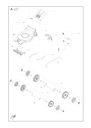 Husqvarna Rasenmäher gelegentliche Nutzung 970541801 LC 142i exkl. Akku und Ladegerät