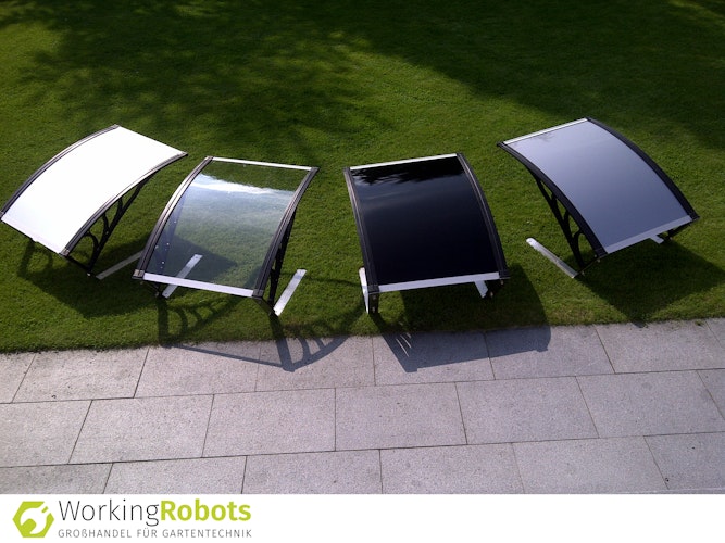 Working Robots Mower-Dach mit Kippfunktion