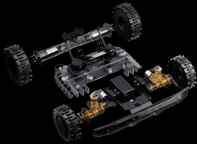 Segway Mähroboter Navimow X450E AWD