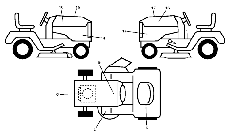 Husqvarna Gartentraktoren 96043009101 GTH27V52LS