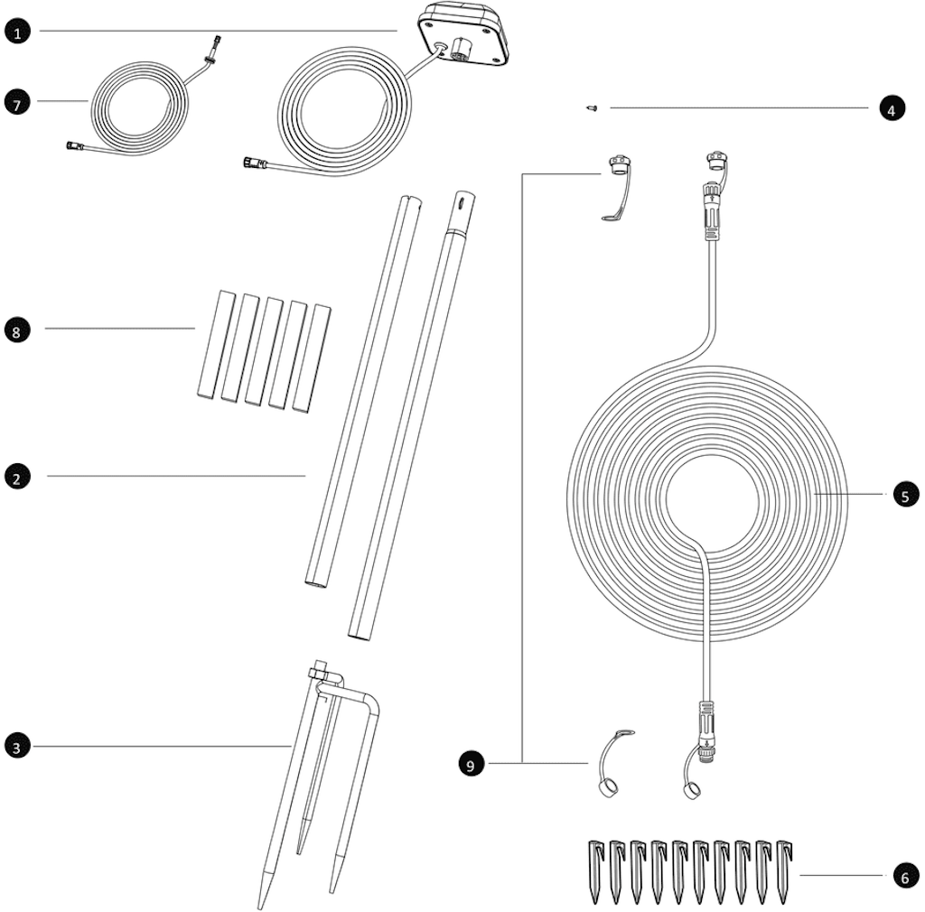 Explosionszeichnung Ersatzteile
