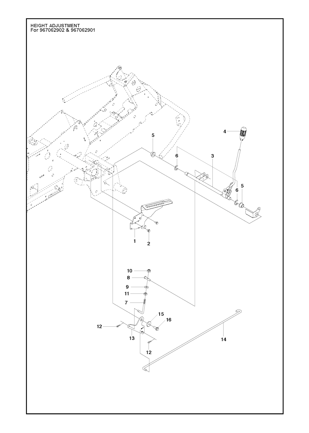 Explosionszeichnung Ersatzteile