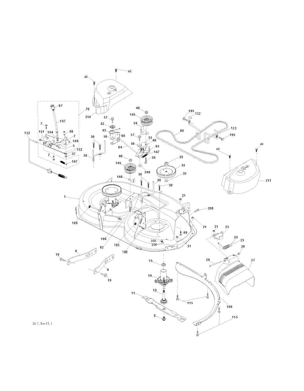 Explosionszeichnung Ersatzteile