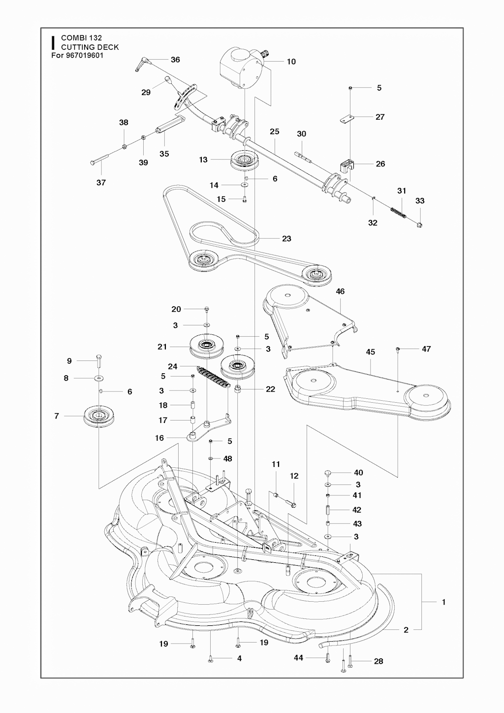 Explosionszeichnung Ersatzteile