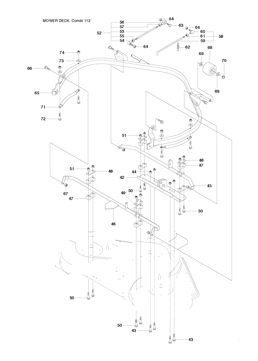 Explosionszeichnung Ersatzteile