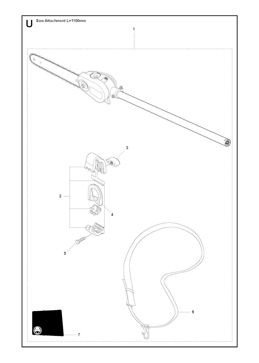 Explosionszeichnung Ersatzteile
