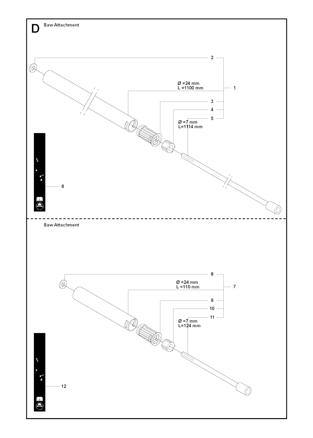Explosionszeichnung Ersatzteile