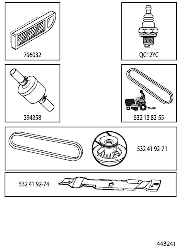 Husqvarna Gartentraktoren 96051001302 CT 126