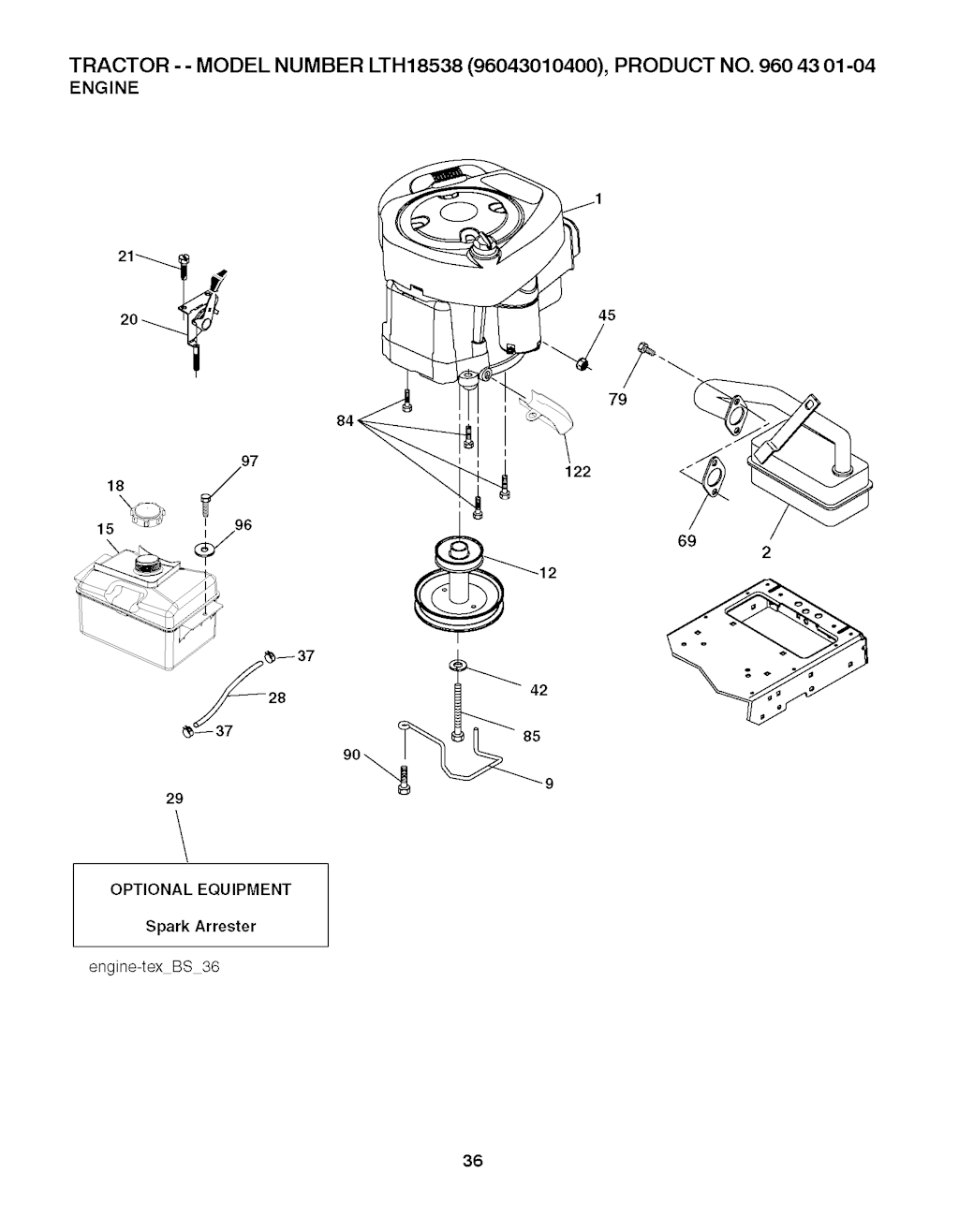 Explosionszeichnung Ersatzteile
