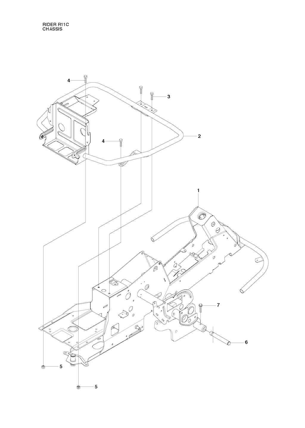 Explosionszeichnung Ersatzteile