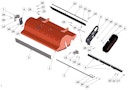Husqvarna Zubehör für Aufsitzmäher 967339601 Schlegelmulcher für Frontmäher P 525D