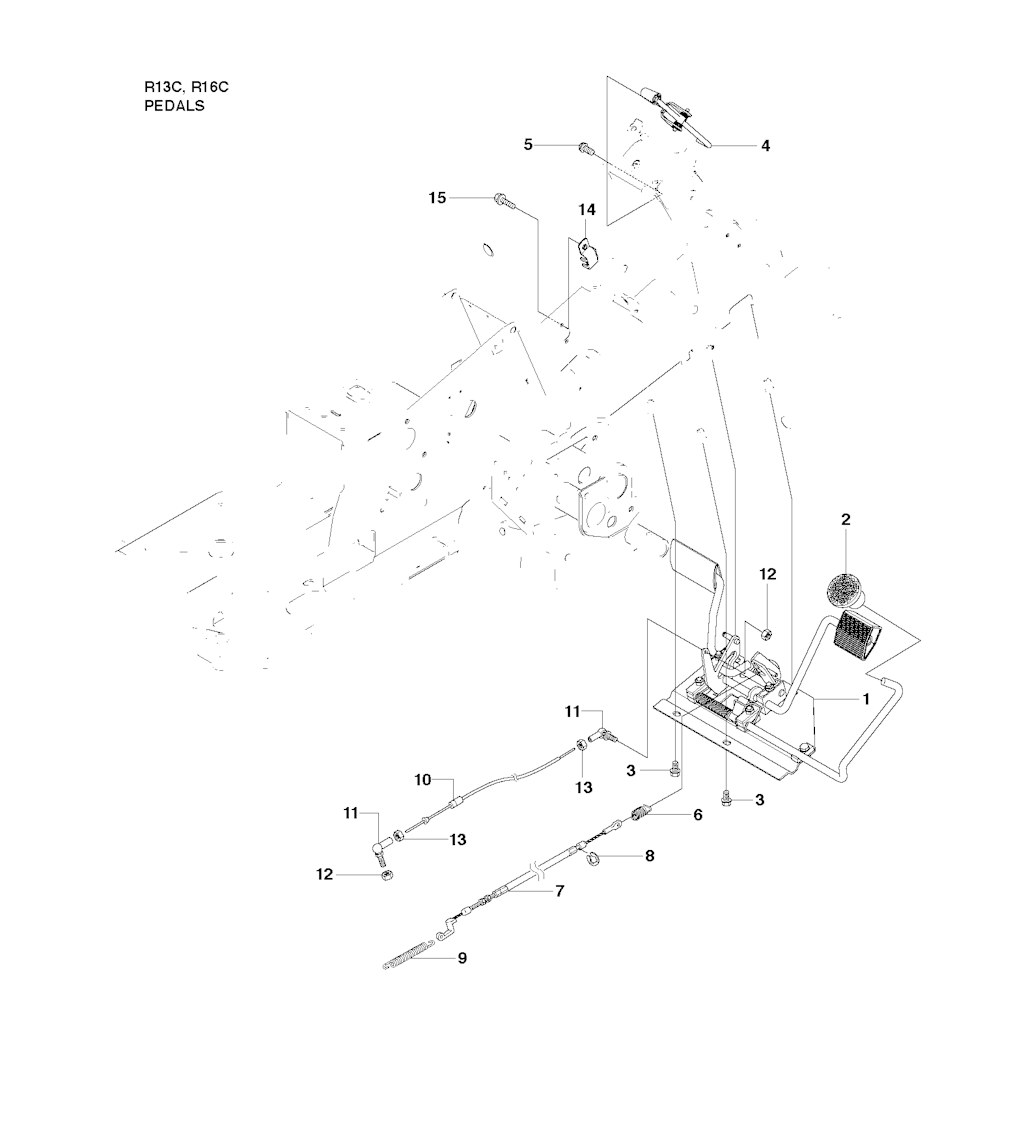 Explosionszeichnung Ersatzteile