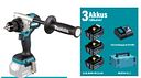 Vorschaubild Makita Akku-Bohrschrauber DDF492RG3J