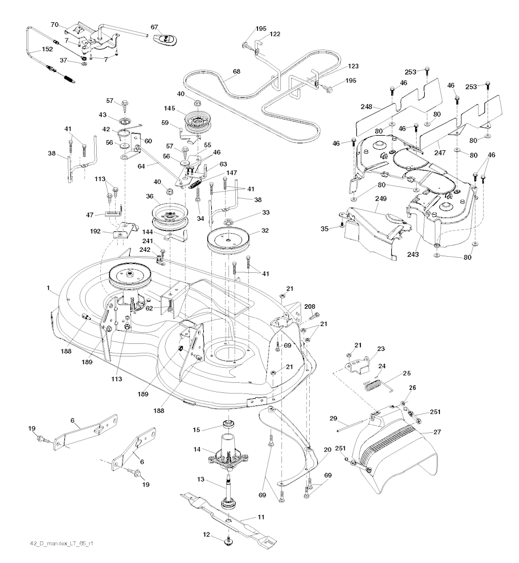 Explosionszeichnung Ersatzteile