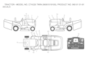 Husqvarna Gartentraktoren 96061019100 CTH220 Twin