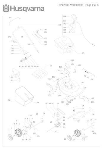Husqvarna Rasenmäher gelegentliche Nutzung 96683990101 R 153SV