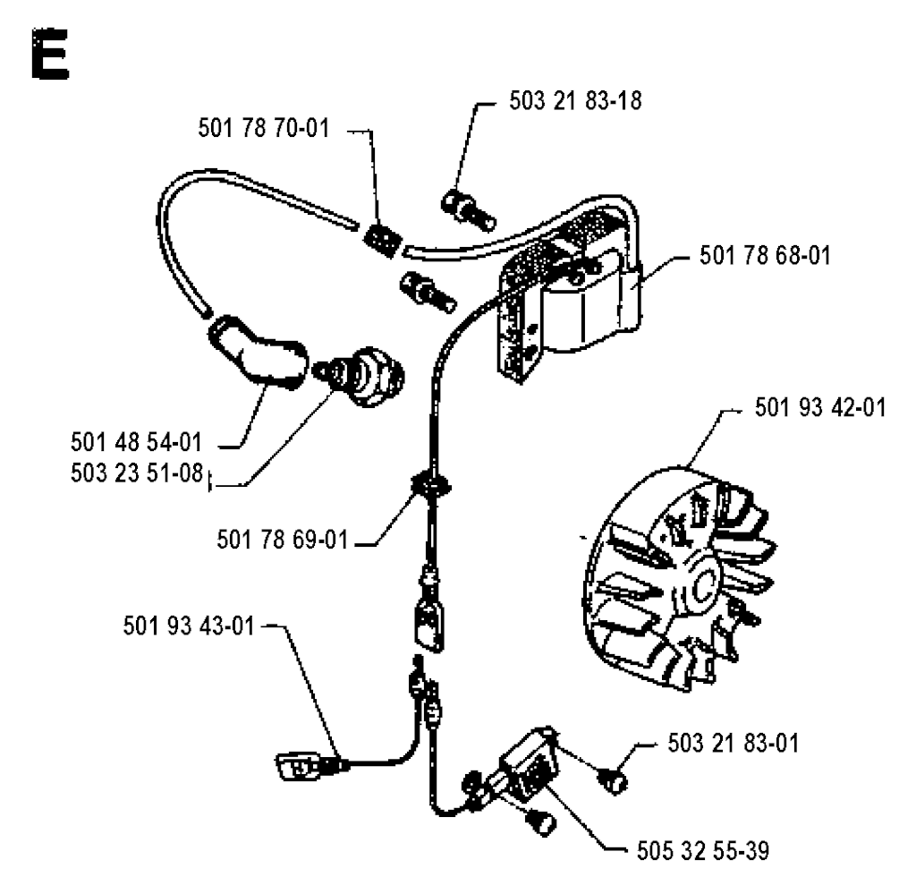 Explosionszeichnung Ersatzteile