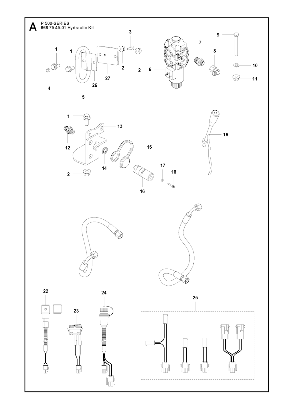 Explosionszeichnung Ersatzteile