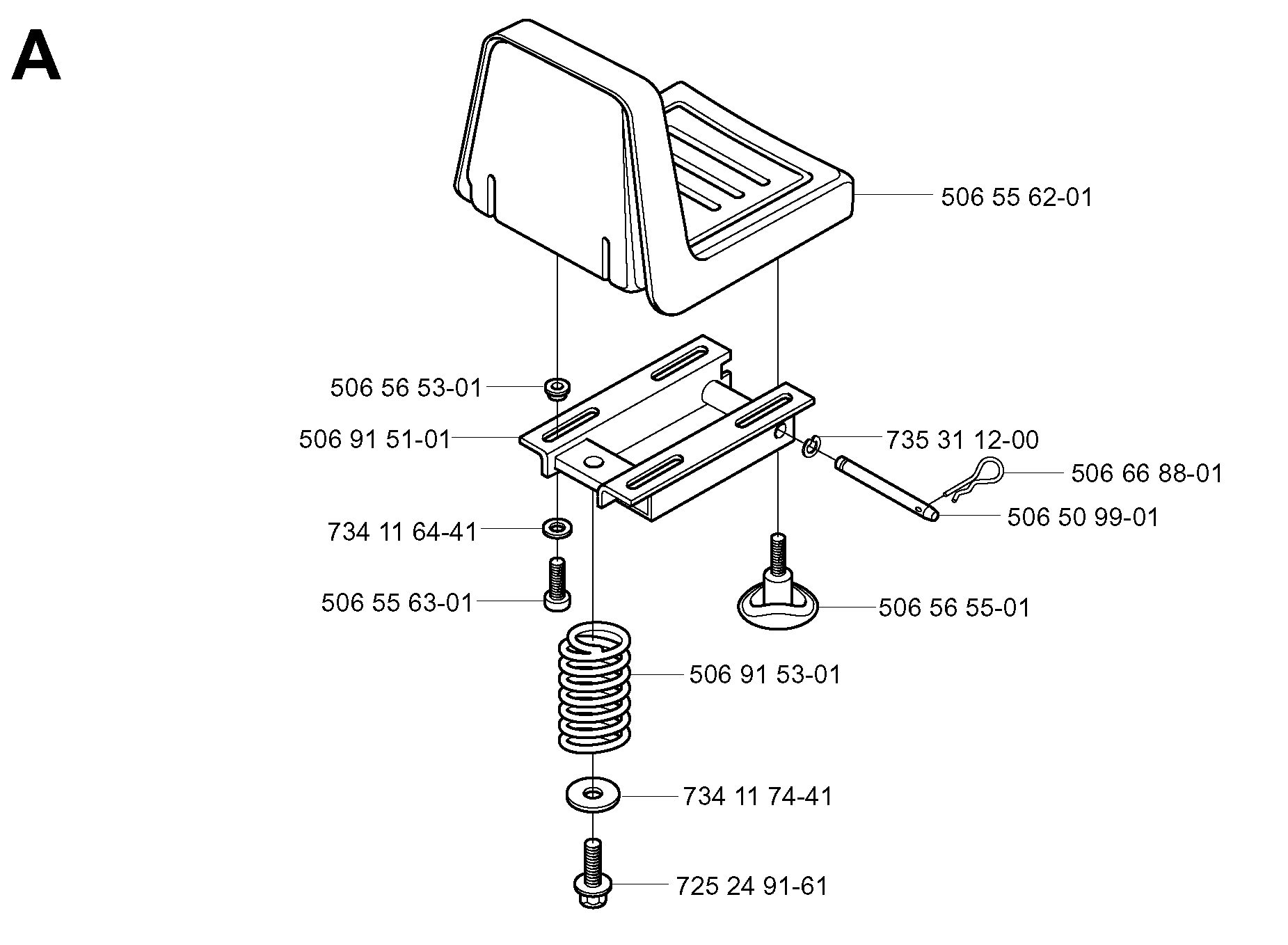 Husqvarna Rider 953533805 Rider 155
