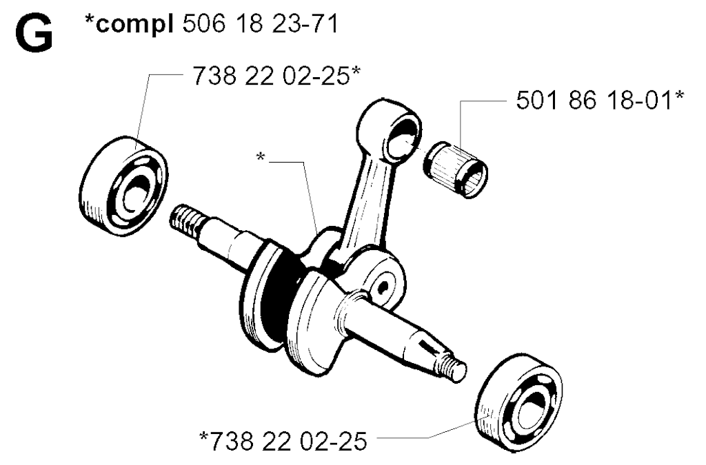 Explosionszeichnung Ersatzteile