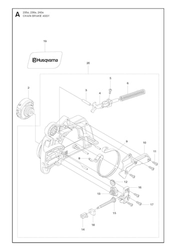 Husqvarna Kettensägen 20144000001 235 e-series