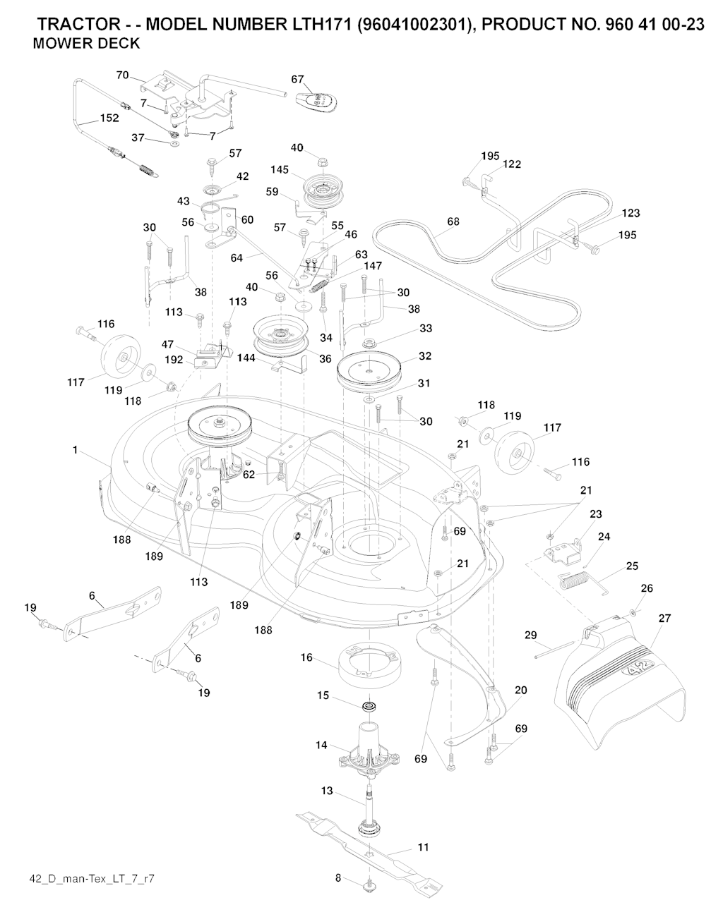 Explosionszeichnung Ersatzteile