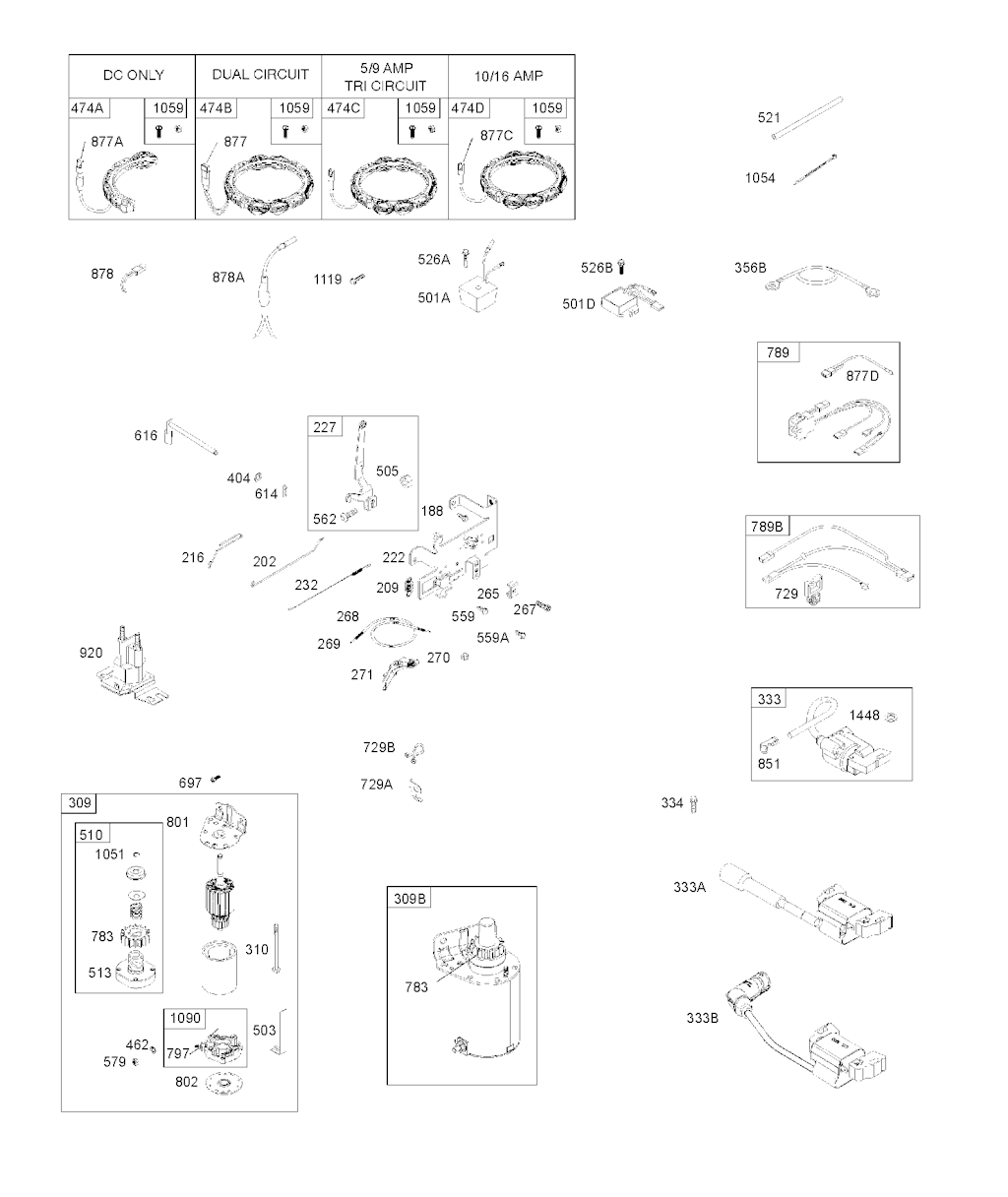 Explosionszeichnung Ersatzteile
