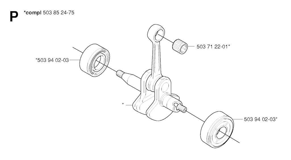 Explosionszeichnung Ersatzteile