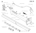 Husqvarna Motorsensen/Freischneider 232 R, 19954500001-19970500000