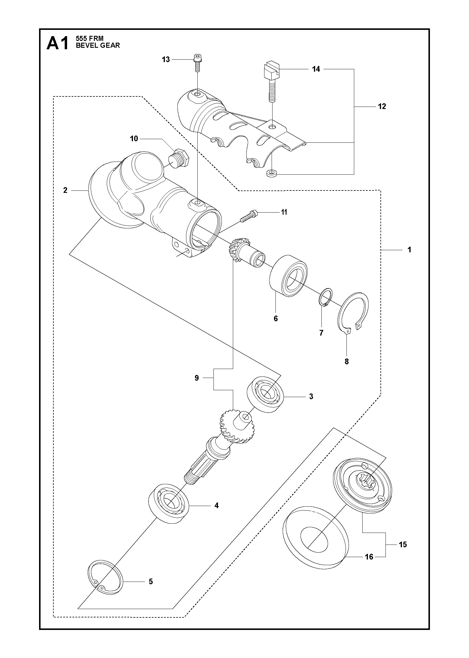 Husqvarna Motorsensen/Freischneider 966629301 555FRM Motorsense