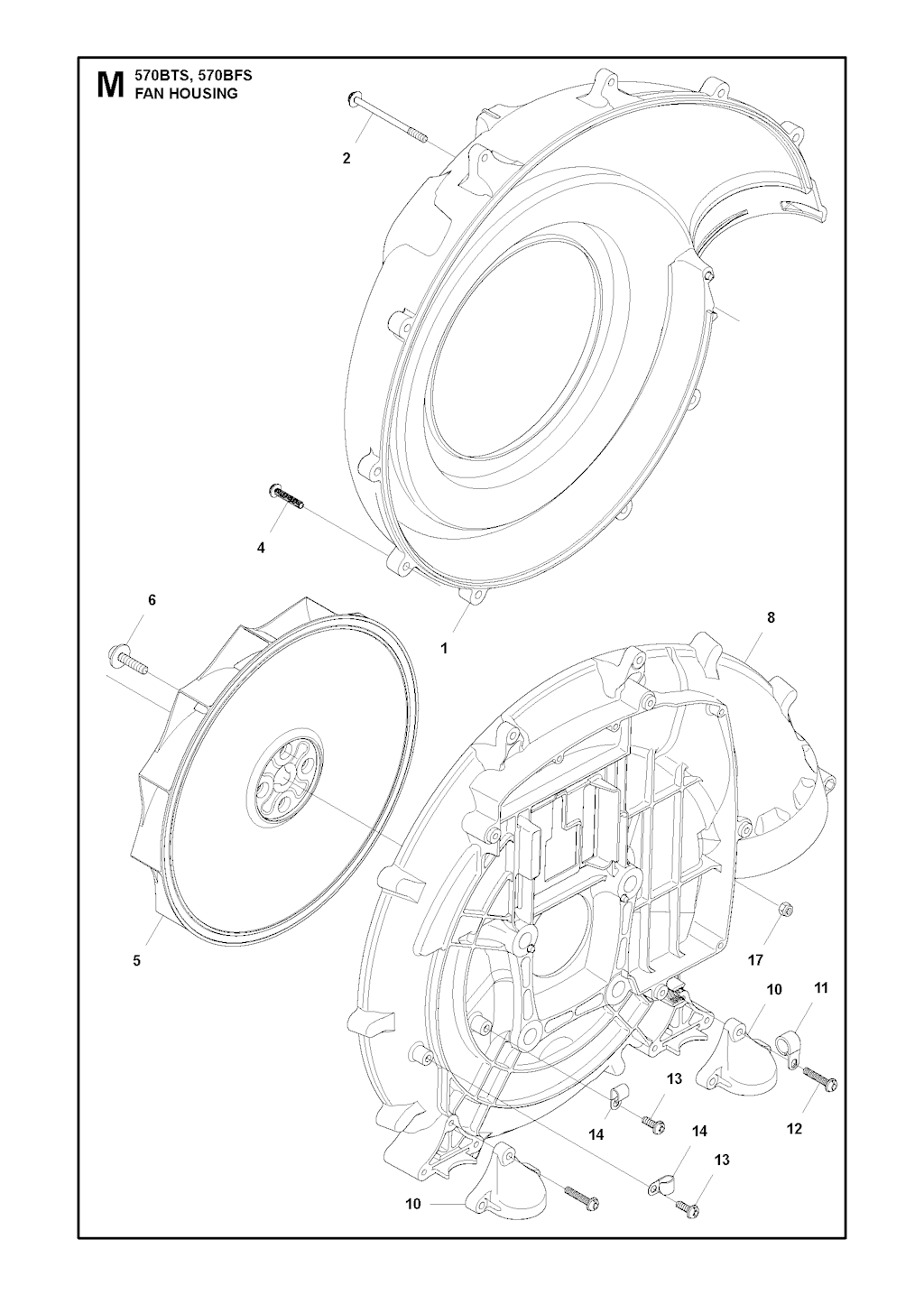Explosionszeichnung Ersatzteile