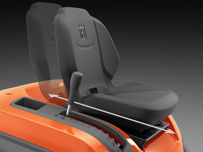 Husqvarna Rasentraktor TS 215T mit Seitenauswurf