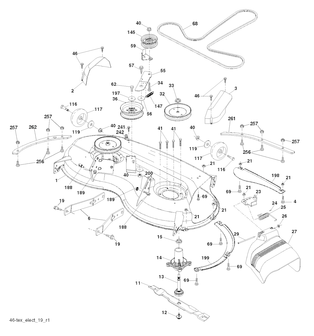 Explosionszeichnung Ersatzteile