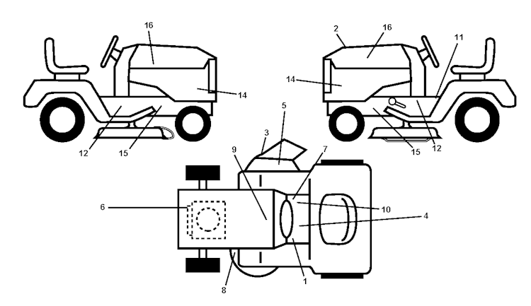 Husqvarna Gartentraktoren 96041006401 YTH200 Twin