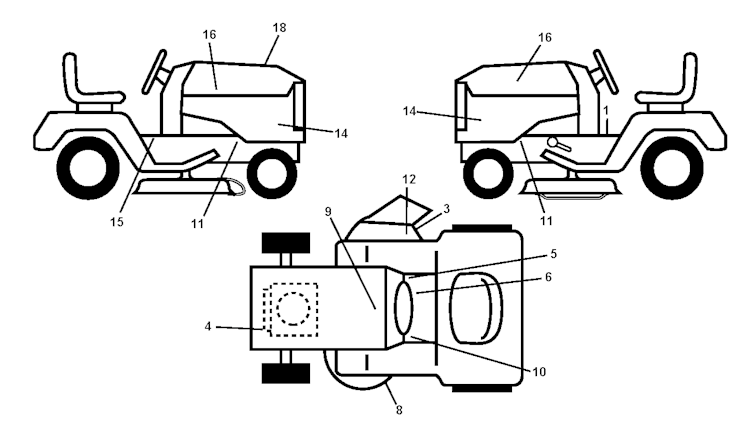 Husqvarna Gartentraktoren 96041002702 YTH220 Twin